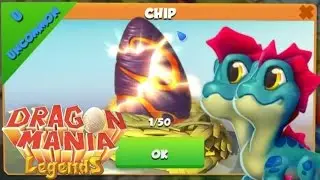 NEW CLAN UPDATE GAMEPLAY! Hatching Chip Egg! - Dragon Mania Legends [Update 16 DML]