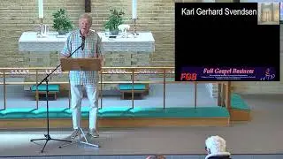 Vidnesbyrd ved Karl Gerhard Svendsen i Emdrup Kirke 2. juni 2024