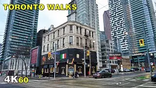Downtown Toronto Church Street Afternoon Walk on December 9, 2020