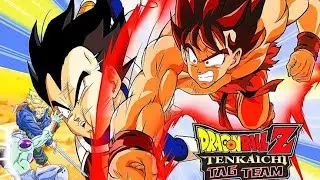Goku VS Vegeta Dragon Ball Z: Tenkaichi Tag Team PPSSPP - Goku and Vegeta 1v1(MULTIPLAYER)