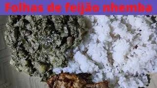 Como preparar folhas de feijão nhemba: Aprender com Teresa