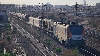 ONCF E-1459 + DH-365, E-1108 et la E-1118 en v&eacute;hicule d'un fret vers CRN - Partie 1 (4k30)