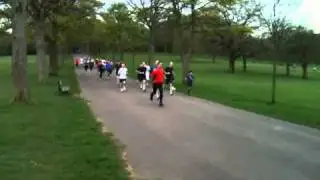The dry run of Roundhay parkrun