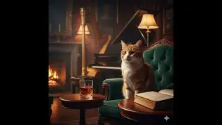🍷 Cat Caf&eacute; Jazz 🎹 | Elegant Soul Jazz for Deep Focus, Lounge & Late Night Reading | 絲絨爵士