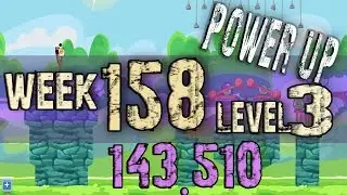 Angry Birds Friends Tournament Week 158  Level 3 | power up HighScore ( 143.510 k )