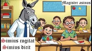SIMIUS COGITAT SIMIUS DICIT: magister asinus