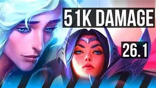 HWEI vs IRELIA (MID) | 12k gold comeback, 51K damage | NA Master | 26.1