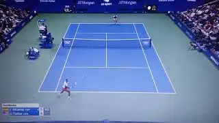 Supreme Point - Alcaraz vs Tiafoe #tennis #usopen