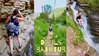 THE DEVILS BATHTUB | SOUTH DAKOTA HIKING #hiking #southdakota
