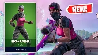 NEW RECON RANGER Skin Gameplay in Fortnite!