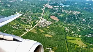 [4K] – Full Flight – American Airlines – Airbus A320-214 – MCI-CLT – N108UW – AA1619 – IFS Ep. 592