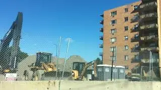 Driving through Revere Massachusetts