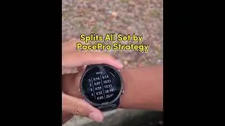 Garmin PacePro Strategy