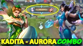 Kiling Spree Aurora Mage | AURORA AND KADITA COMBO FOR EASY WIN