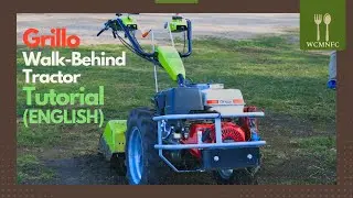 Grillo Walk-Behind Tractor Tutorial (ENGLISH)