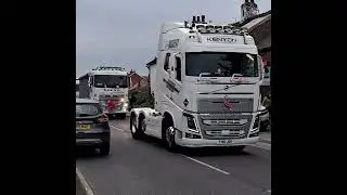 Southport Charity Truck Run convoy 7th September 2024