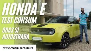 Honda e - test consum oras, DN1 si Autostrada
