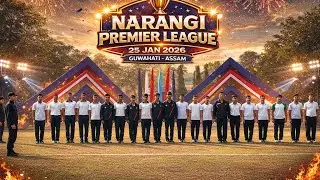 Narangi Premier League Between 14 champoins  verses 21 champions.Guwahati-Assam ,25Jan 2026.