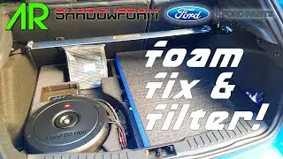 FOAM, FIX & FILTER - INTERIOR UPDATES! | FOCUS RS | GARAGE UPDATE | VLOG 46