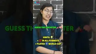 TRICKY GUESS 🏏 #cricket #cricketshorts #shorts #guessthecricketer #viral #trending