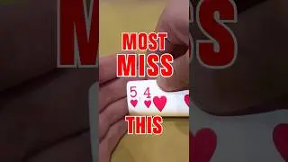 most players miss THIS spot 🤫 #poker #pokerhand #pokerhands