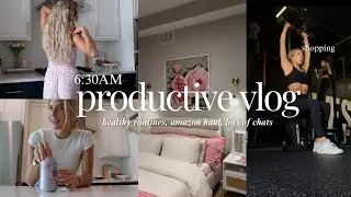 ПРОДУКТИВНЫЙ ВЛОГ! (6:30 утра, покупка на Amazon, много разговоров и мыслей...)