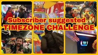 SUBSCRIBER suggested us TIMEZONE CHALLENGE&hearts;| Largest TIMEZONE Arcade in Mumbai| Inorbit Mall| Vlog