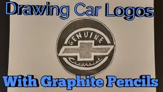 Drawing Car Logos with Graphite Pencils