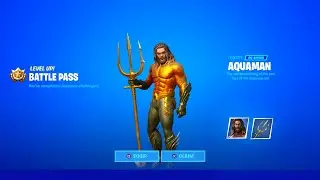 ПОЛУЧИТЕ ОБЛИК АКВАМЕНА В 3-М СЕЗОНЕ FORTNITE! (Бесплатные награды за испытания Аквамена)