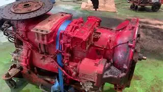 Scania R620 Gearbox & Flywheel housing removal