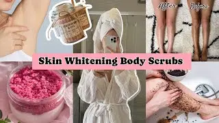 3 DIY Body Scrubs for Instant Glowing Whitening Skin | Coffee, Rice & Oats Scrubs at Home 