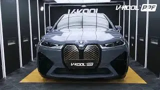 В защитной пленке V-KOOL PPF PIK2 автомобиль BMW iX xDrive40i получил такую ​​гладкую поверхность...