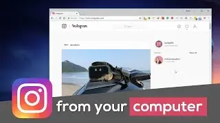 SECRET Way to Upload to Instagram on Computer!