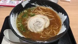 Red Miso Ramen at Tokyo Haneda Airport T1