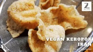 Vegan Keropok Ikan Goreng (Ready to Eat) by Zblend