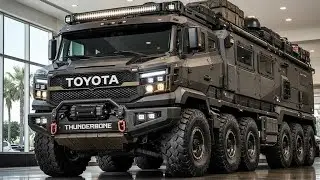 2026 Toyota Thunderbone 12x12 &ndash; Extrem-Army-Truck mit maximaler Offroad-Power | Deutsch Review