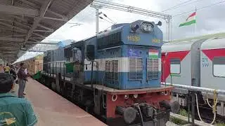 SSS Hubli-Miraj Unreserved express 1st run post covid