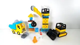 LEGO DUPLO Construction Wrecking Ball Demolition 10932 | LEGO Construction | LEGO DUPLO Demolition