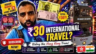 We Tried the WORLD'S Slowest Transport (Hong Kong's 120-Year-Old Tram) 🚋