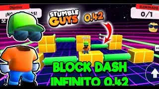 Stumble Guys Live Actualizaci&oacute;n 0.42 Block Dash Infinito 🔥🔥🔥