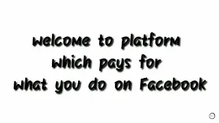 How to make money on Facebook like platform for what you do on Facebook.