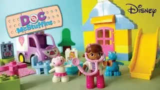 Disney Doc McStuffins MOVIE Lego DUPLO Play Set Gift Unwrapping Surprise toys for kids and family