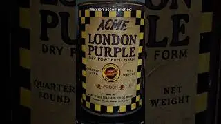 Microplastics, Climate Change&hellip; We&rsquo;ve Done This Before #LondonPurple #IndustrialHistory #Arsenic