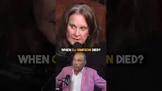 Что вы думаете о кончине О. Джей? #ozzyosbourne #theosbournes #theosbournespodcast #ojsimpson