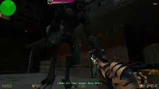 Демо оружек на боссе Alien (Free DownLoad Boss)