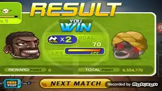 head soccer fight mode with Ghana