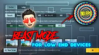 PUBG Mobile 1.4 +90 FPS Enable ⚡4k UltraHD on Any Android Devices Without Root or GFX Tool 90 FPS