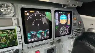 TCAS test Learjet 45