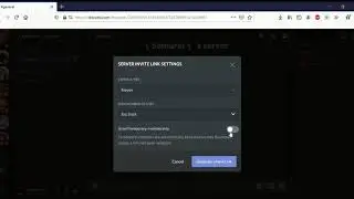 HOW TO MAKE YOUR DISCORD INVITE LINK NEVER EXPIRE