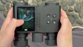 Record what you see! Digital binoculars with AI stabilisation.
